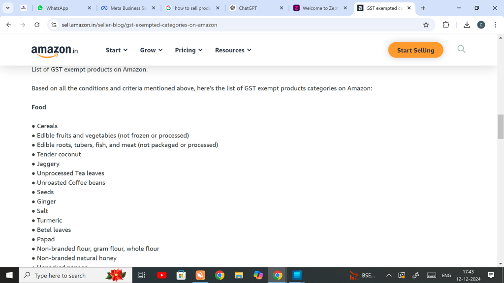 How to Sell Product on Amazon Without GST Number