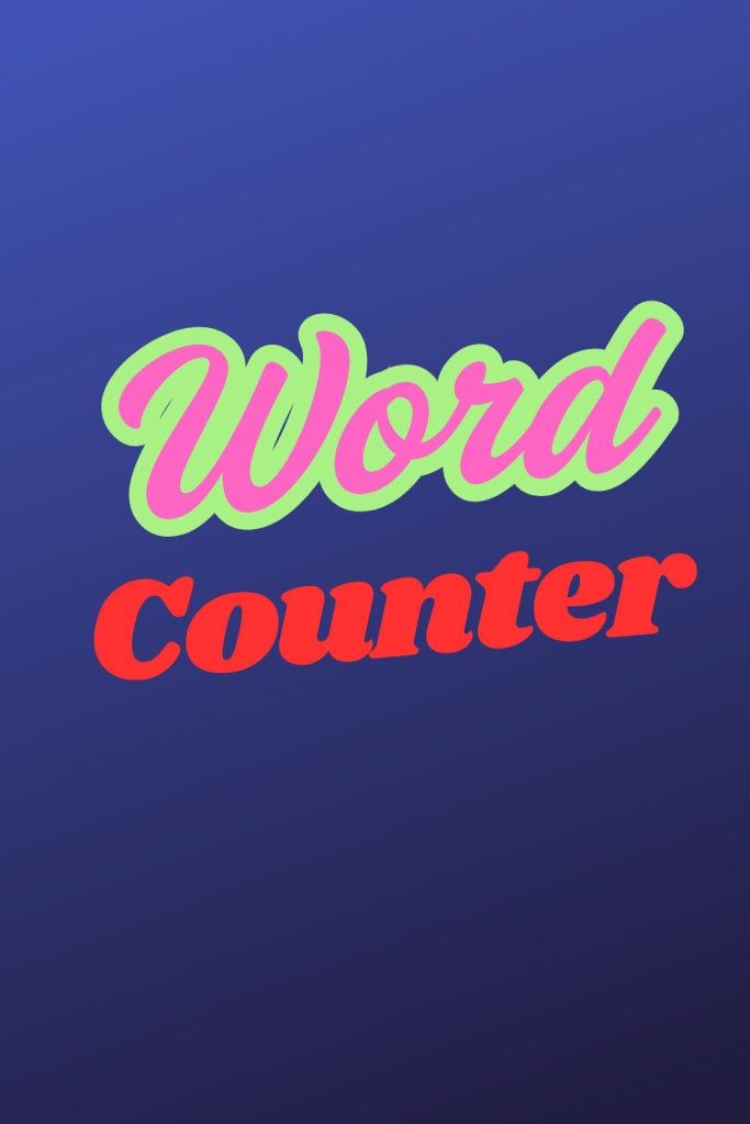 Word Counter